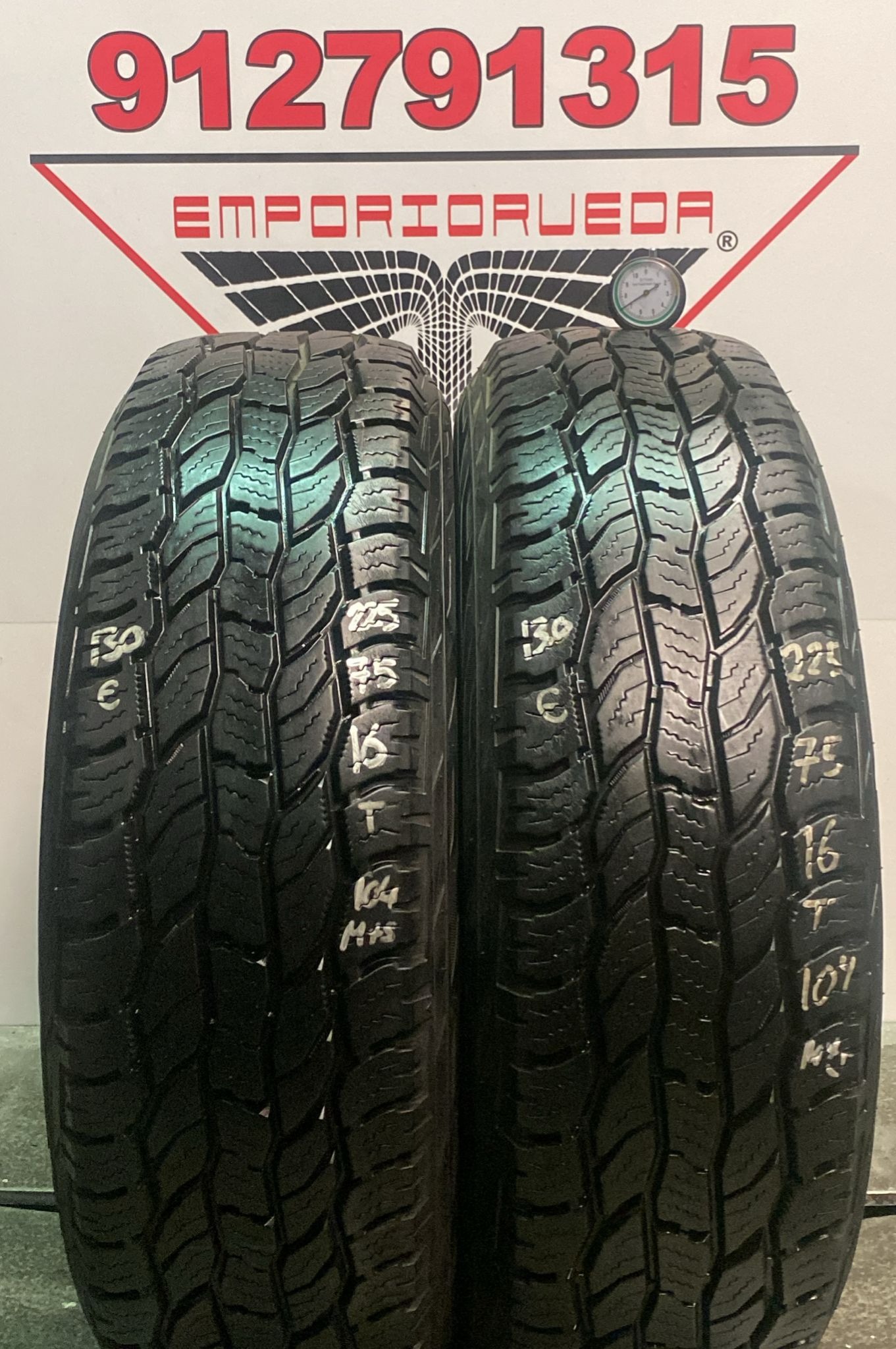 COOPER  USADO M+S 225/75 R16 104 T